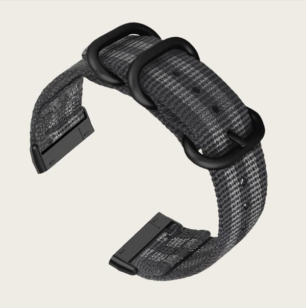 INF Nylon Canvas-reim for Fitbit Versa 3/Sense