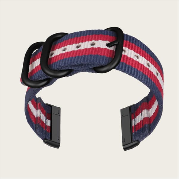 INF Nylon Canvas-reim for Fitbit Versa 3/Sense