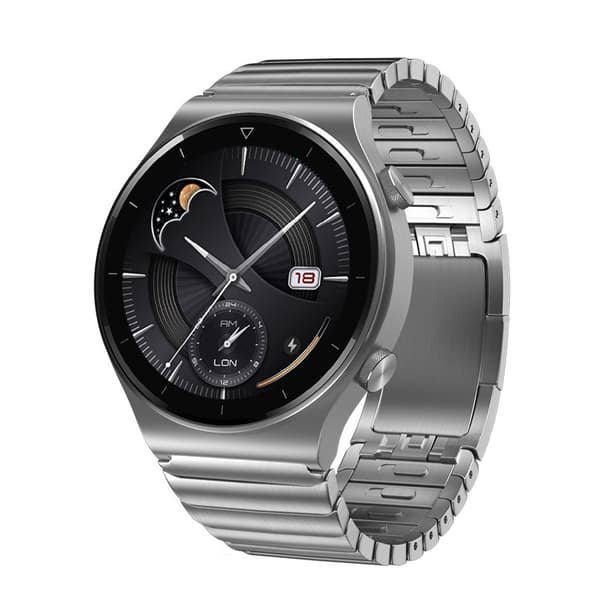 INF Hopeinen pikalukitteinen ranneke Huawei GT3/GT2 Pro 46mm -kellolle