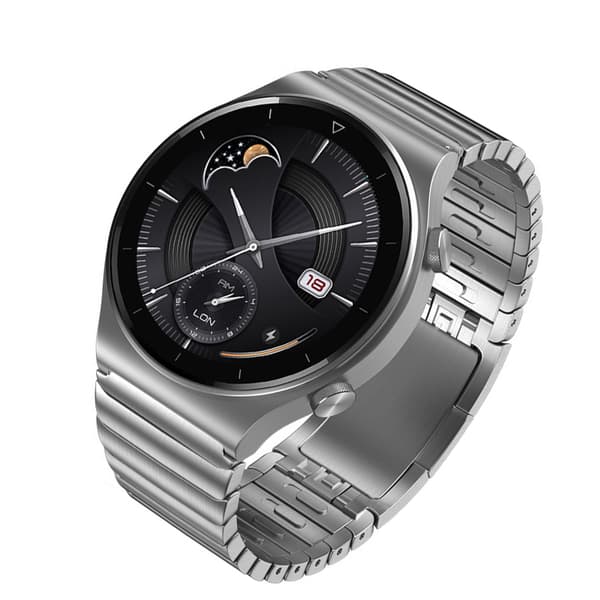 INF Hopeinen pikalukitteinen ranneke Huawei GT3/GT2 Pro 46mm -kellolle