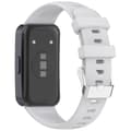 Miniatyrbilde 2 av 4: INF Myk silikonreim for Huawei Band 10/9/8 (Metallsøyle)