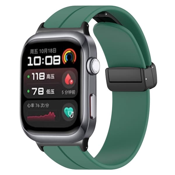 SKALO Huawei Watch D2 Silikoniranneke metallisolki Huawei Watch D2