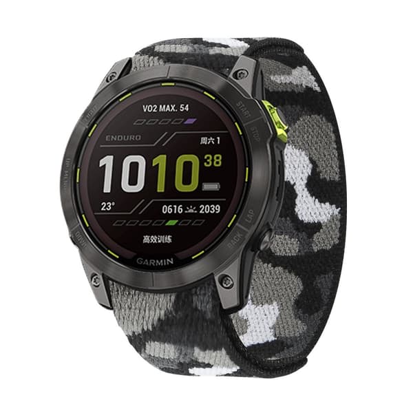 INF Nylon klokke reim for Garmin Fenix 7X/7/6/5