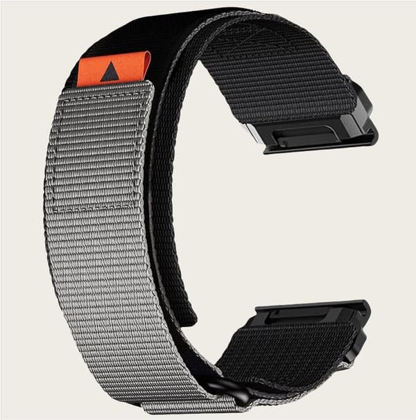 INF 26 mm nylon klockarmband för Garmin Fenix 8/7X Pro/5X/6X