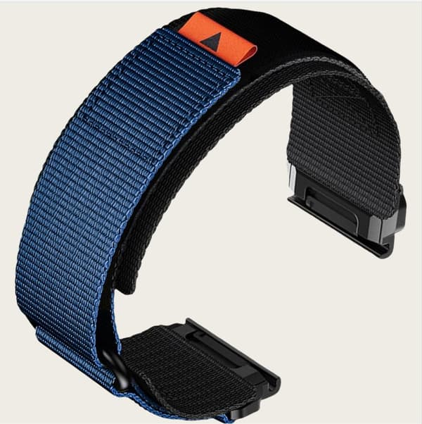 INF 26 mm nylon klokkereim for Garmin Fenix 8/7X Pro/5X/6X