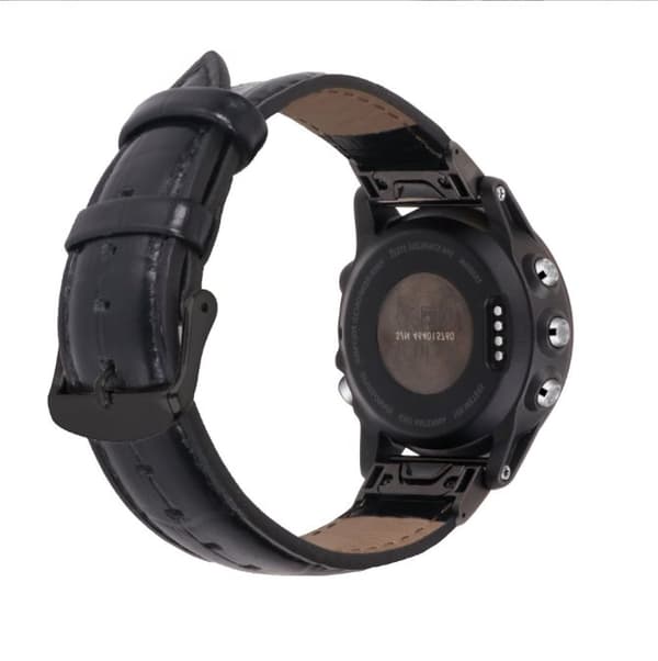 INF Remme i ekte lær til Garmin Fenix 7X 7S
