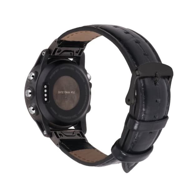 INF Remme i ekte lær til Garmin Fenix 7X 7S