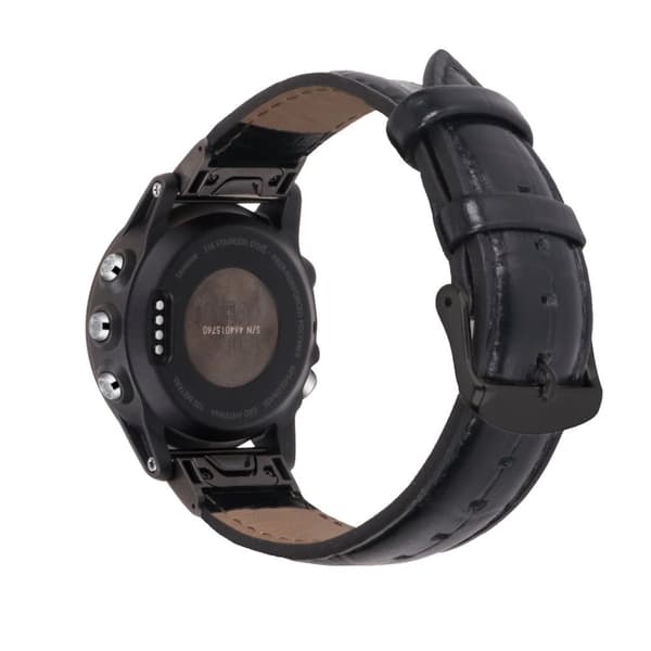 INF Remme i ekte lær til Garmin Fenix 7X 7S
