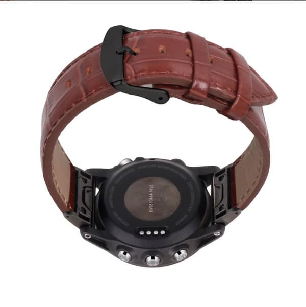 INF Remme i ekte lær til Garmin Fenix 7X 7S