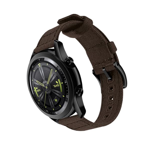 INF Vävd Canvas Quick Release Klockarmband för Huawei GT4