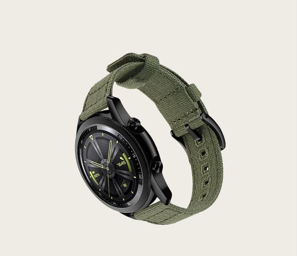 INF Vävd Canvas Quick Release Klockarmband för Huawei GT4
