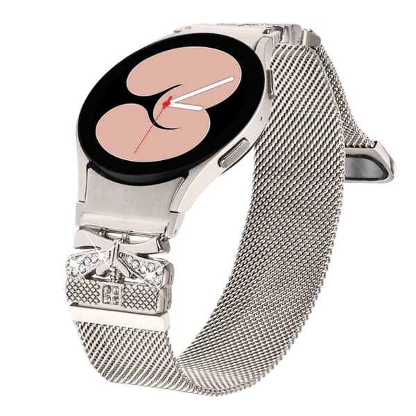 INF Galaxy Watch 4/5/6/7 -pika irrotettava ranneke - Stardust ruostumaton teräs