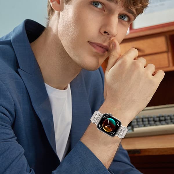 INF Huawei Watch Fit 3 rem - Milanesebånd i rustfrit stål