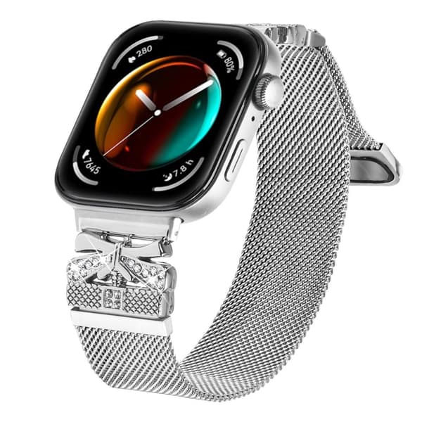 INF Huawei Watch Fit 3-reim - Elegant rustfritt stål
