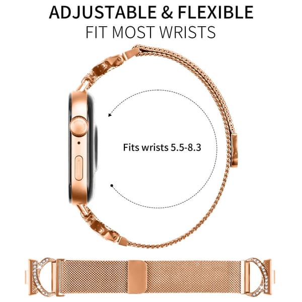 INF Huawei Fit 3 Milanese reim i rustfritt stål
