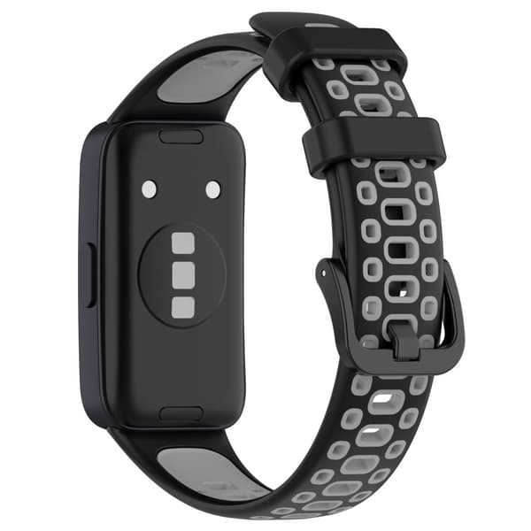 INF Ersättningsarmband för Huawei Band 10/9/8 - Andningsbart silikon Sportarmband