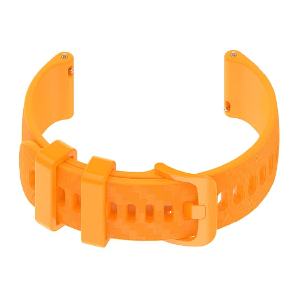 INF Silikoninen ranneke Garmin Vivoactive 4/3/Venu -älykelloille Keltainen 22 mm