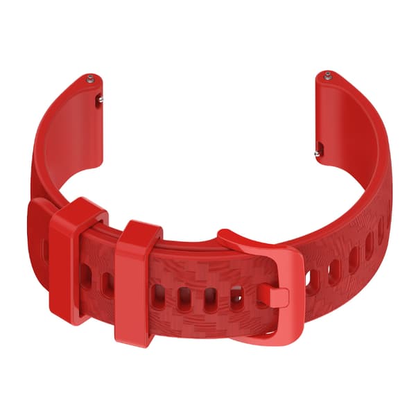 INF Silikonarmband för Garmin Vivoactive 4/3/Venu Röd 22 mm