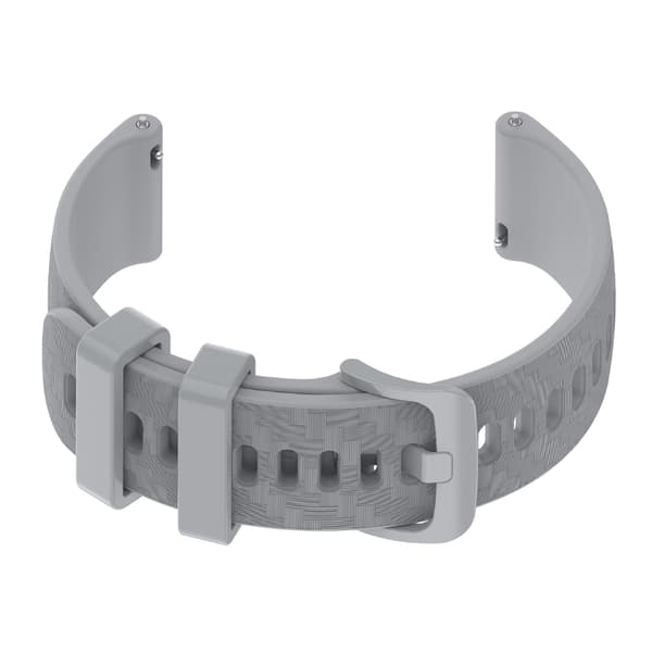 INF Silikoninen ranneke Garmin Vivoactive 4/3/Venu -älykelloille Harmaa 20 mm