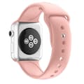 Miniatyrbild 4 av 4: [Kompatibel Apple iWatch 40 mm] Armbandsilikon Rosa Mjuk Storlek S-M Sport Unisex Ersättning Klocka
