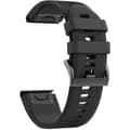 Miniatyrbild 1 av 4: Armband för Garmin Tactix Delta Solar - Tactix Delta Solar Ballistik - Tactix Delta Sapphire - Svart silikon 26mm Phonillico®