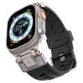 Miniatyrbild 3 av 6: Rem för Apple Watch 1/2/3/4/5/6/7/8/9/SE/SE 2/Ultra/Ultra 2 (42/44/45/49mm) DuraPro Armor PU SPIGEN Svart