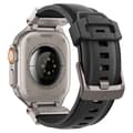 Miniatyrbild 6 av 6: Rem för Apple Watch 1/2/3/4/5/6/7/8/9/SE/SE 2/Ultra/Ultra 2 (42/44/45/49mm) DuraPro Armor PU SPIGEN Svart