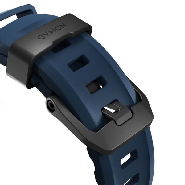 Nomad Armband Rocky Point för Apple Watch 42mm / 44mm / 45mm / 49mm - Atlantisk/Svart - NM014827858