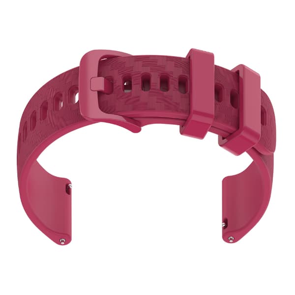 INF Silikonreim til Garmin Vivoactive 4/3/Venu Vinrød 20 mm