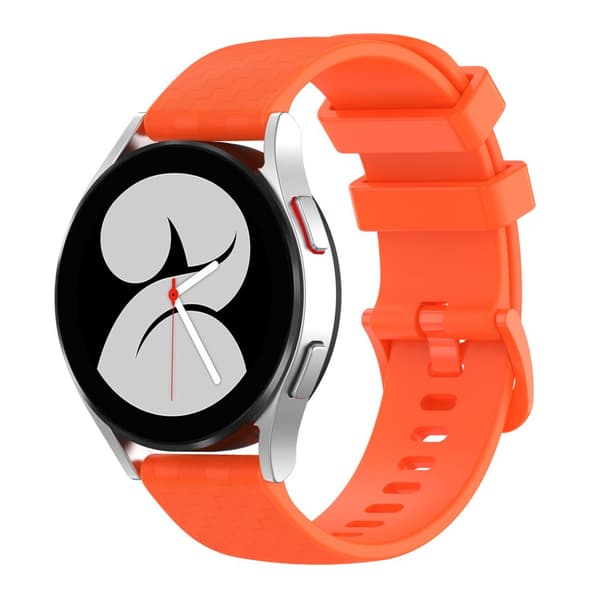 INF Silikonarmband för Garmin Vivoactive 4/3/Venu Orange 20 mm