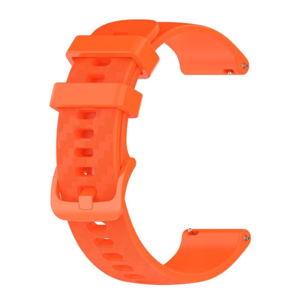 INF Silikonarmband för Garmin Vivoactive 4/3/Venu Orange 20 mm
