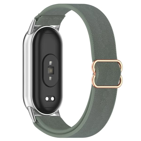 INF Xiaomi Mi Band 9/8/NFC Hengittävä nailoninen kellon ranneke