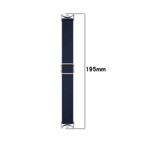 INF Xiaomi Mi Band 9/8/NFC Hengittävä nailoninen kellon ranneke
