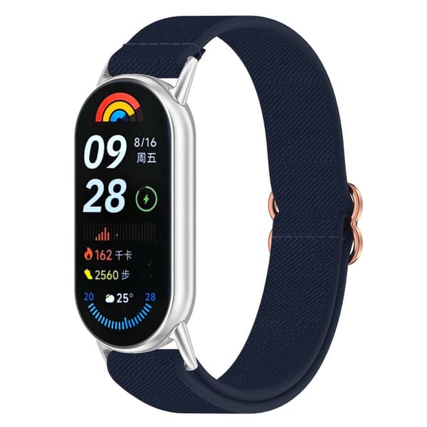 INF Xiaomi Mi Band 9/8/NFC Andningsbart Armband i Nylon