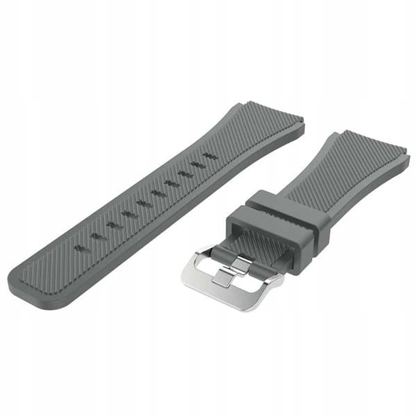 Spacecase Klorrem 20Mm Gråt Armband För Smartwatch