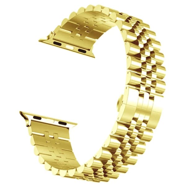 Stainless Steel Royal Bracelet för Apple Watch – Elegant & Hållbart Armband i Rostfritt Stål – Passar 38 mm / 40 mm / 41 mm