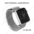 Miniatyrbild 2 av 4: Klockarmband - TD® - Silver - Rostfritt stål - Magnetlås - Bekvämt