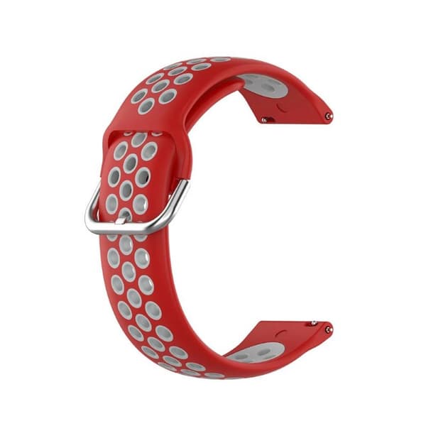 EBN Clasp klockarmband Garmin Vivoactive 6 - Röd/Grå