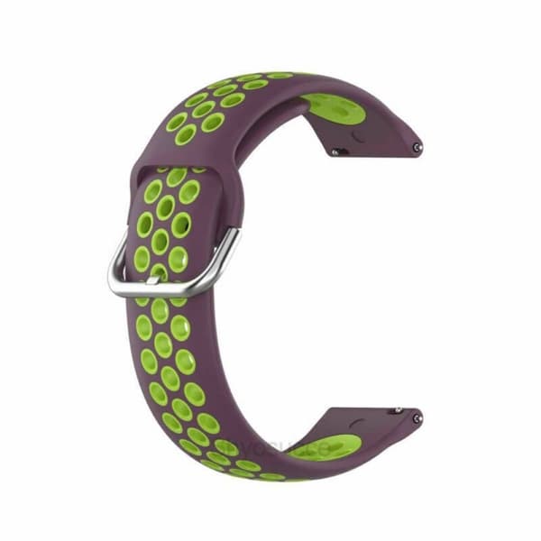 EBN Clasp klockarmband Garmin Vivoactive 6 - Lila/grön