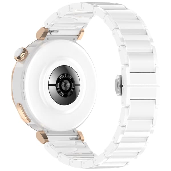 INF Keramisk rem til Huawei GT5 & GT5 Pro - 18 mm universal pasform Hvid