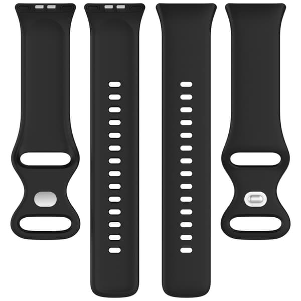 INF Silikonarmband för Honor Choice ROSSINI 2i Klocka Svart