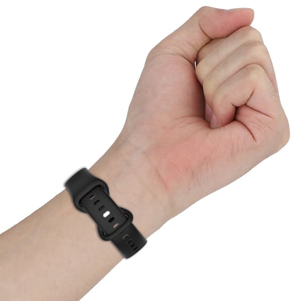 INF Silikonarmband för Honor Choice ROSSINI 2i Klocka Svart