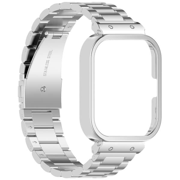 INF Premium rustfritt stålreim for Vivo Watch GT & IQOO GT Sølv