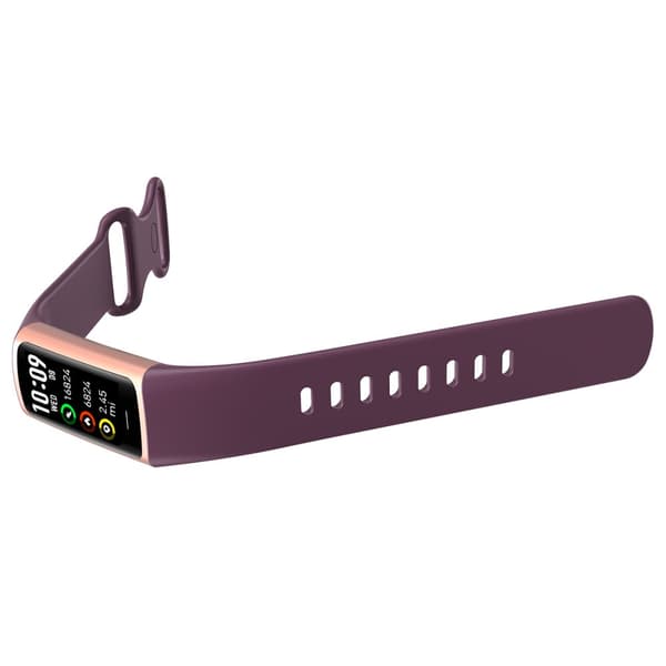 INF Smart Watch C38: Din allt-i-ett fitness- och hälsoövervakare Lila