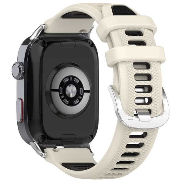 INF Stilig silikonrem til Huawei Watch D2 Beige+svart