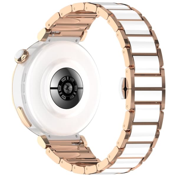 INF Keramisk rem til Huawei GT5 & GT5 Pro - 18 mm universal pasform Rose guld