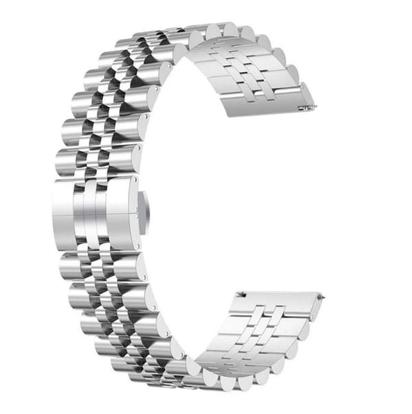 INF Universelt metallklokkebånd for Huawei/Samsung Sølv 22 mm