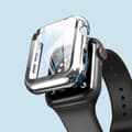 Miniatyrbilde 3 av 4: INF Elegant sølv PC-deksel med herdet glass for Apple Watch  49 mm