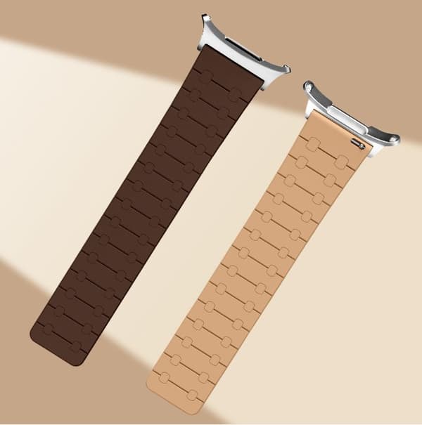INF Premium Silikon Sportband för Galaxy Watch Ultra 47mm Brun