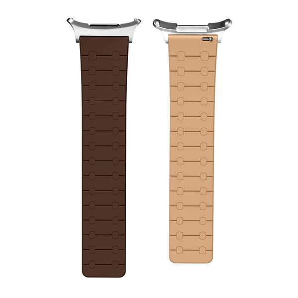 INF Premium Silikon Sportband för Galaxy Watch Ultra 47mm Brun